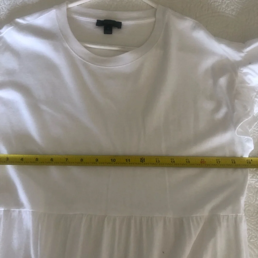 J. Crew White Re-Imagined Dress❗️